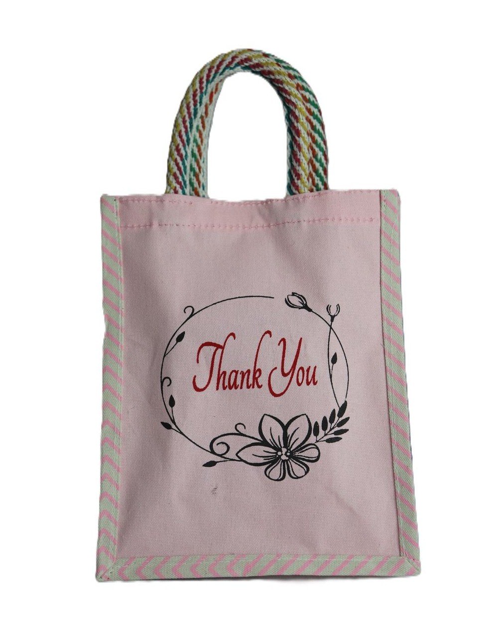 EcoStyle Thank You Canvas Gift Tote Bag - Image 6
