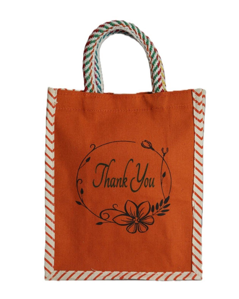 EcoStyle Thank You Canvas Gift Tote Bag - Image 2