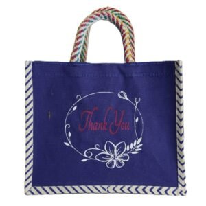 Thankyou printed color canvas giftbag