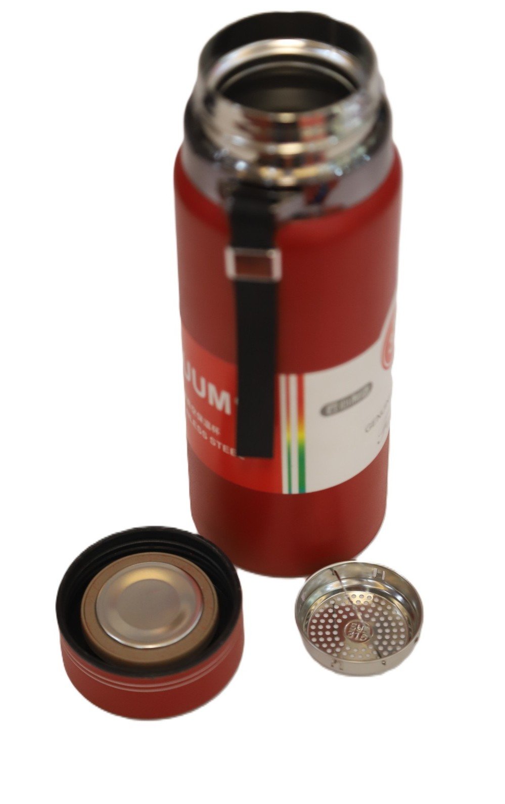 Matte finished stainless steel Water Bottle(800ml) Pandian Bag - Image 3