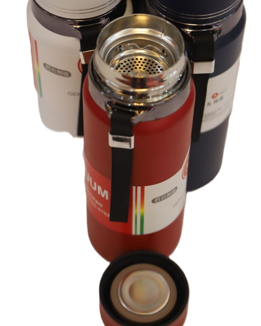 Matte finished stainless steel Water Bottle(800ml) Pandian Bag - Image 6