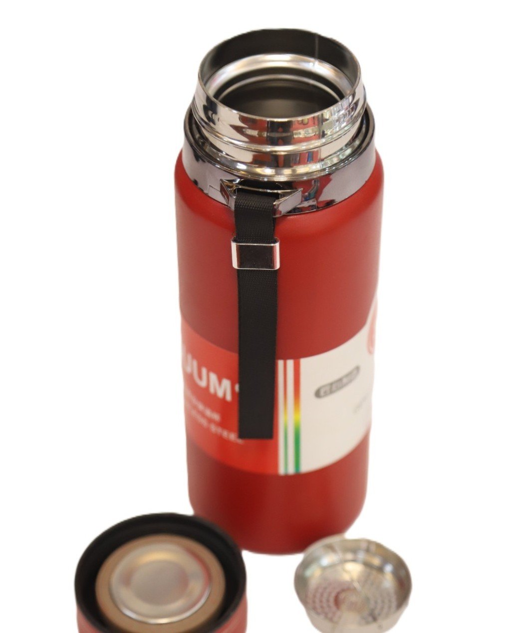 Matte finished stainless steel Water Bottle(800ml) Pandian Bag - Image 7