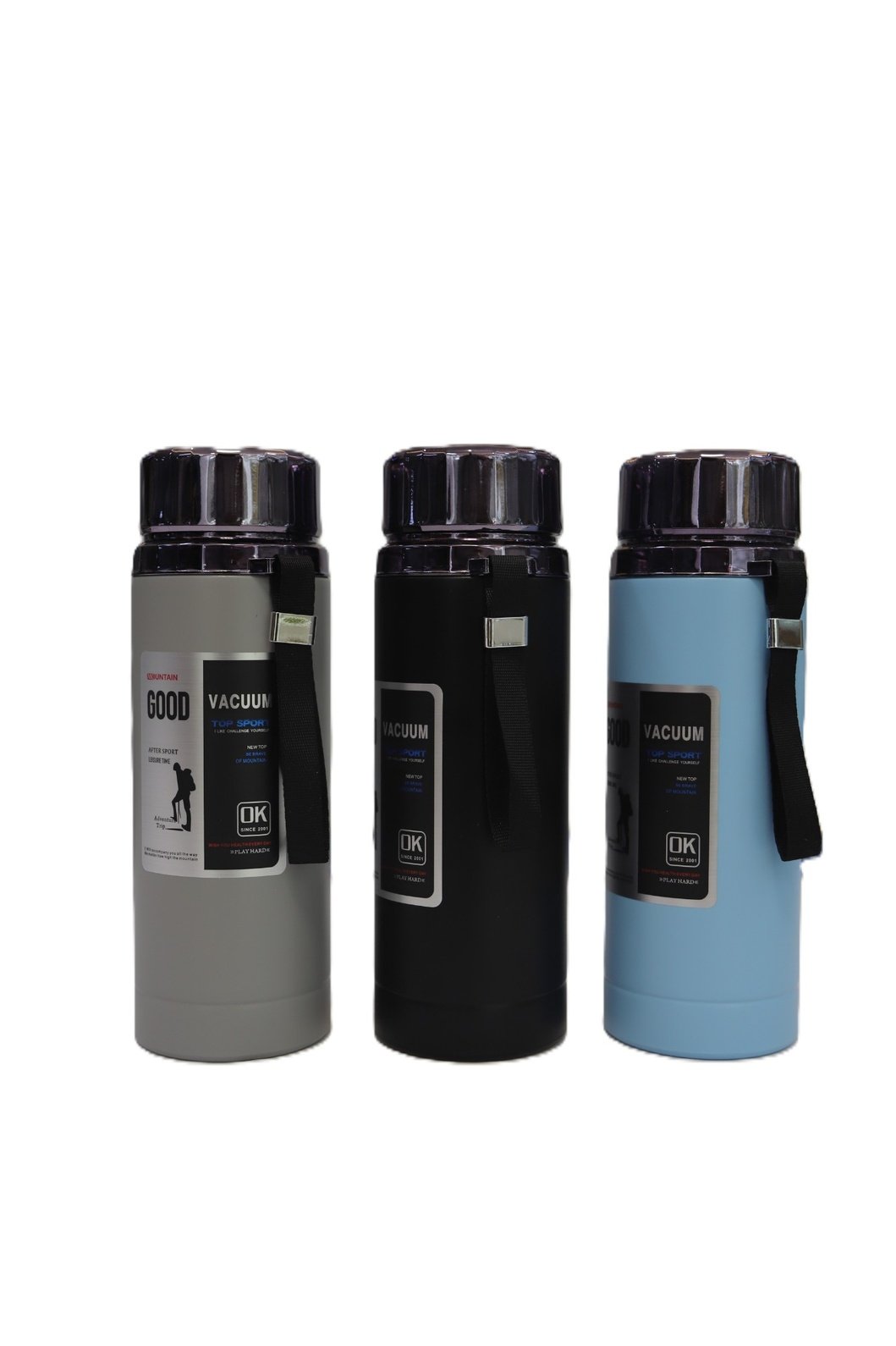 Multi-colored Vacuum insulated Stainless steel water bottle - Image 2