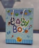 Baby boy themed paper bag