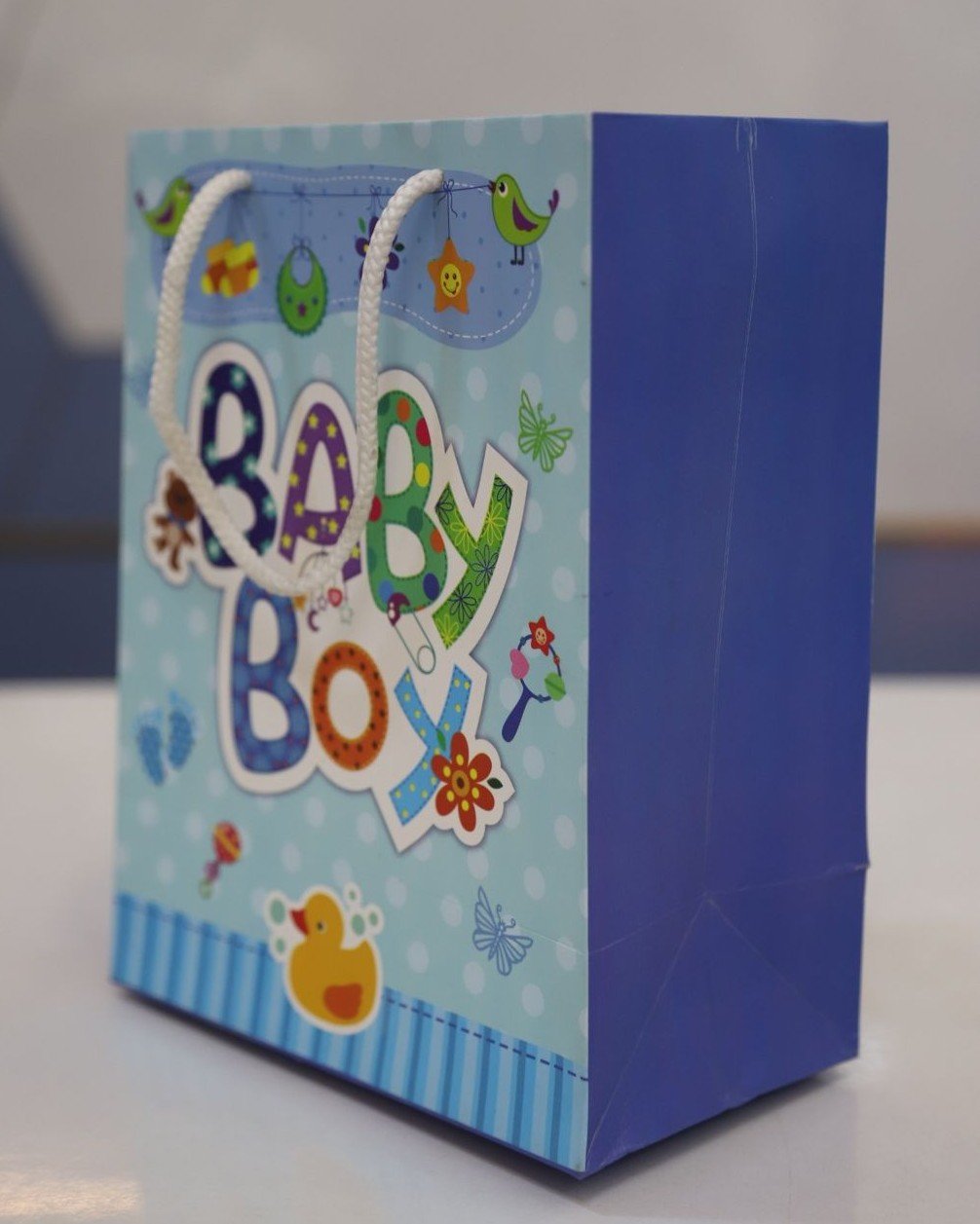 Premium Baby Boy Themed Paper bag - Image 2