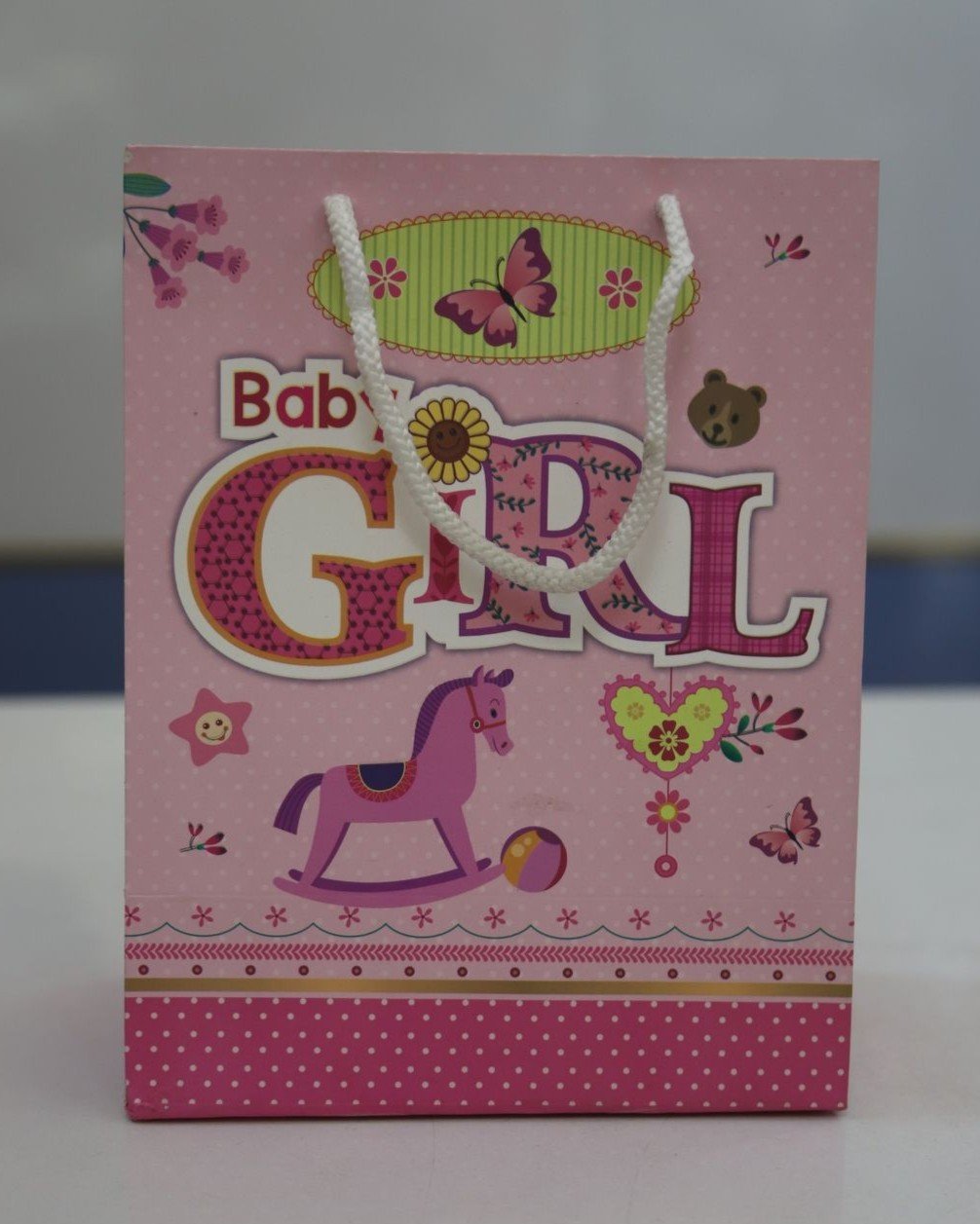 Baby Girl designed Paper Bag - Image 2
