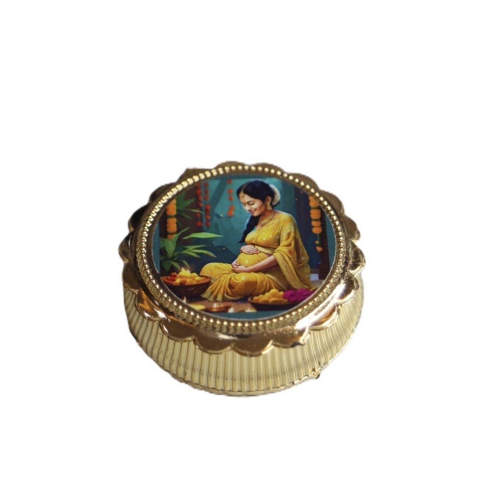 Photo designed Fiber Kumkum holder - Image 3