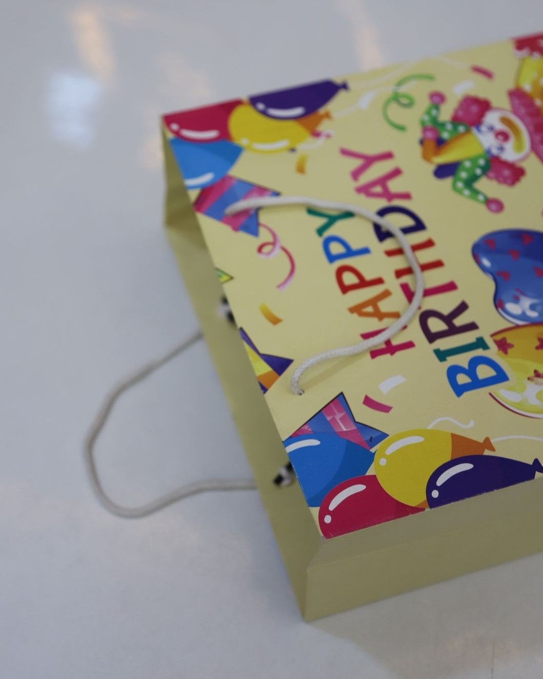 Happy Birthday Designed Paper Bag - Image 3