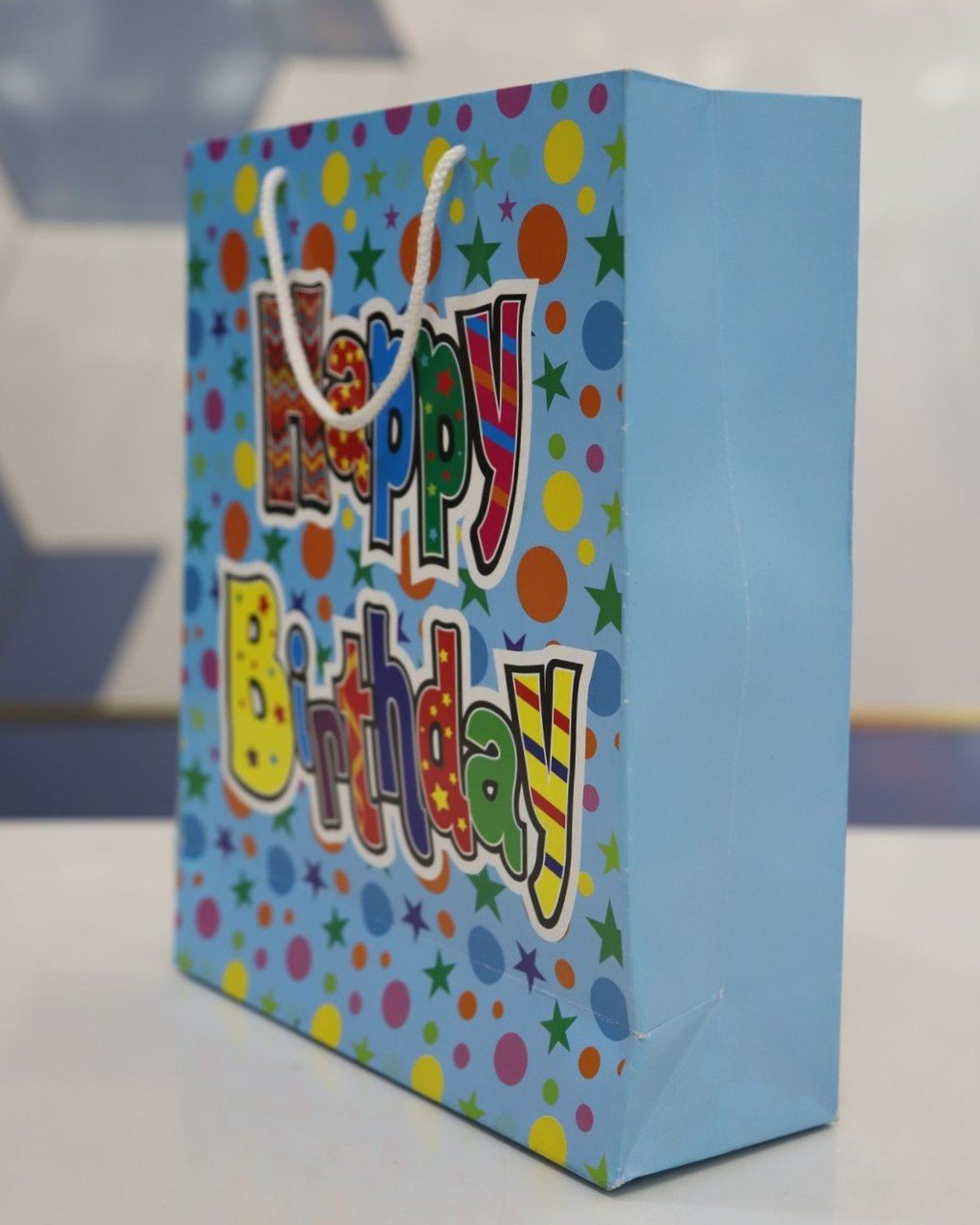 Happy Birthday Designed Paper Bag - Image 4