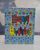 Happy birthday designed paper bag