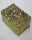 Dry fruits bottle with meenakarai designed jewel box