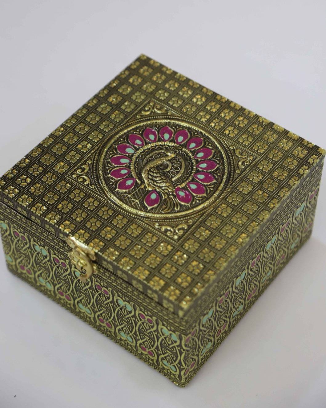 Dry fruit box with designed jewel box