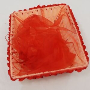 Gift hamper basket for plate decor for events and functions