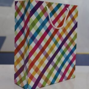 Rainbow design paper bag