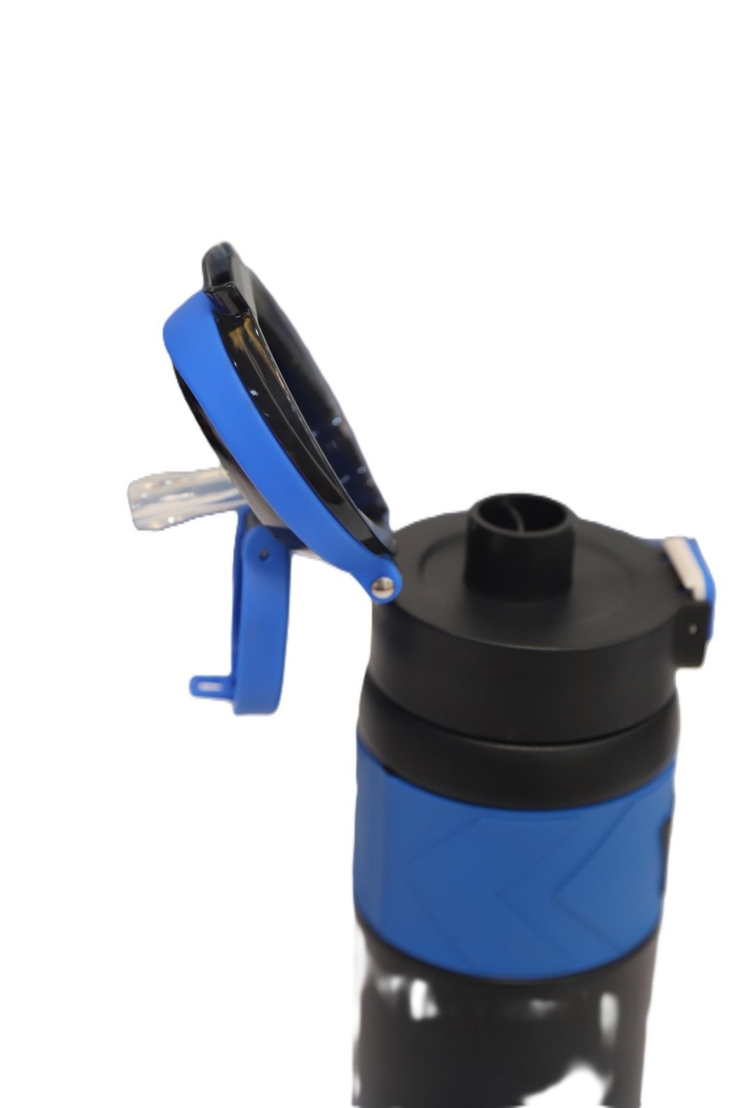 Stainless steel water bottle with sipper with silicon gripper - Image 4