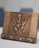 Copper-oxidized Ganesha-designed keyholder