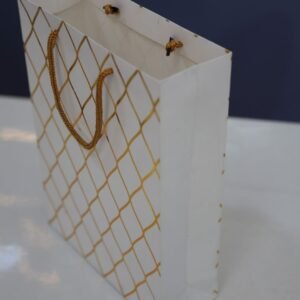 White & Gold paper bag