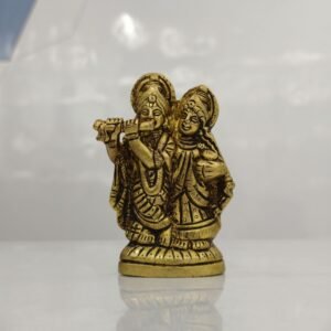 Radhe krishna brass idol