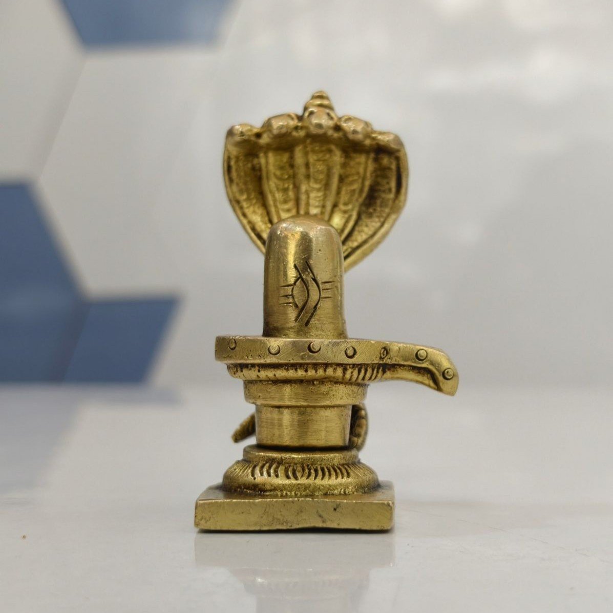 Brass Shivalingam Idol