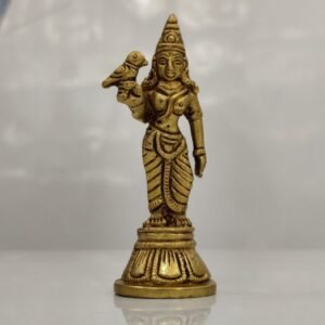Brass kamakshi amman idol