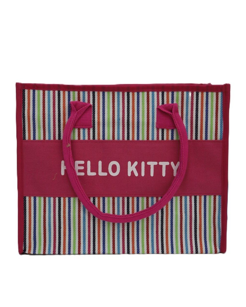 Canvas Handbag with with Hello Kitty Print - Image 2