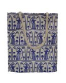 canvas shopping bag with warli bag