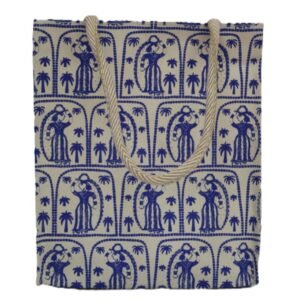 canvas shopping bag with warli bag