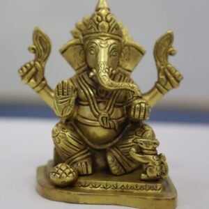 Jumbo Brass ganesha idol