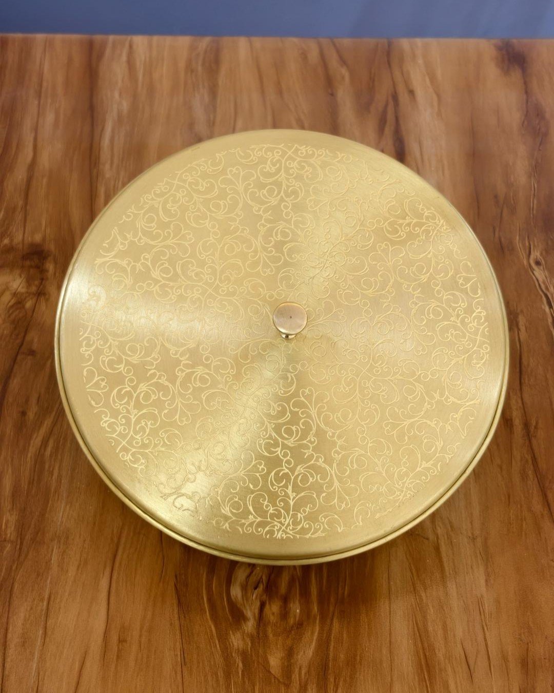 Large Brass Masala Box Kitchenware Set 8" - Image 4