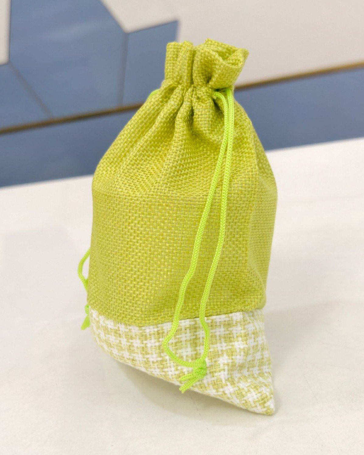 Jute Potli Bag 8" - Image 3