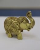 Large elephant showpiece brass statue