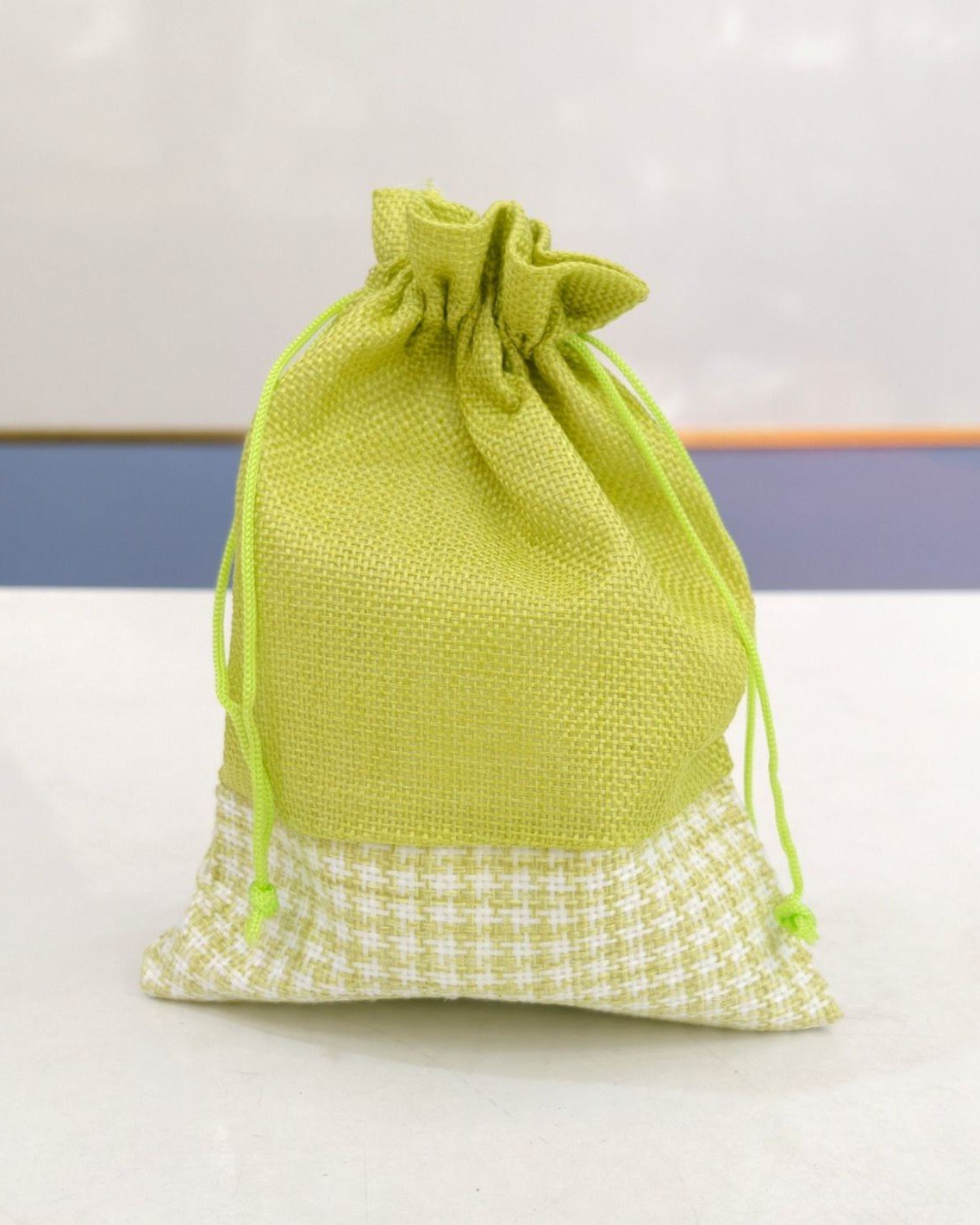 Jute Potli bag 7" - Image 2