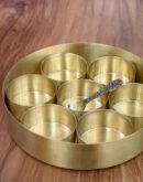 Medium Brass masala box