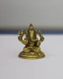 Brass ganesha idol