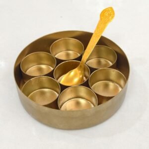 brass coating masala box