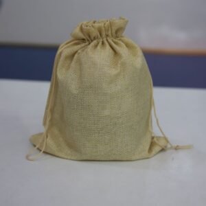 large Jute finish potli bag