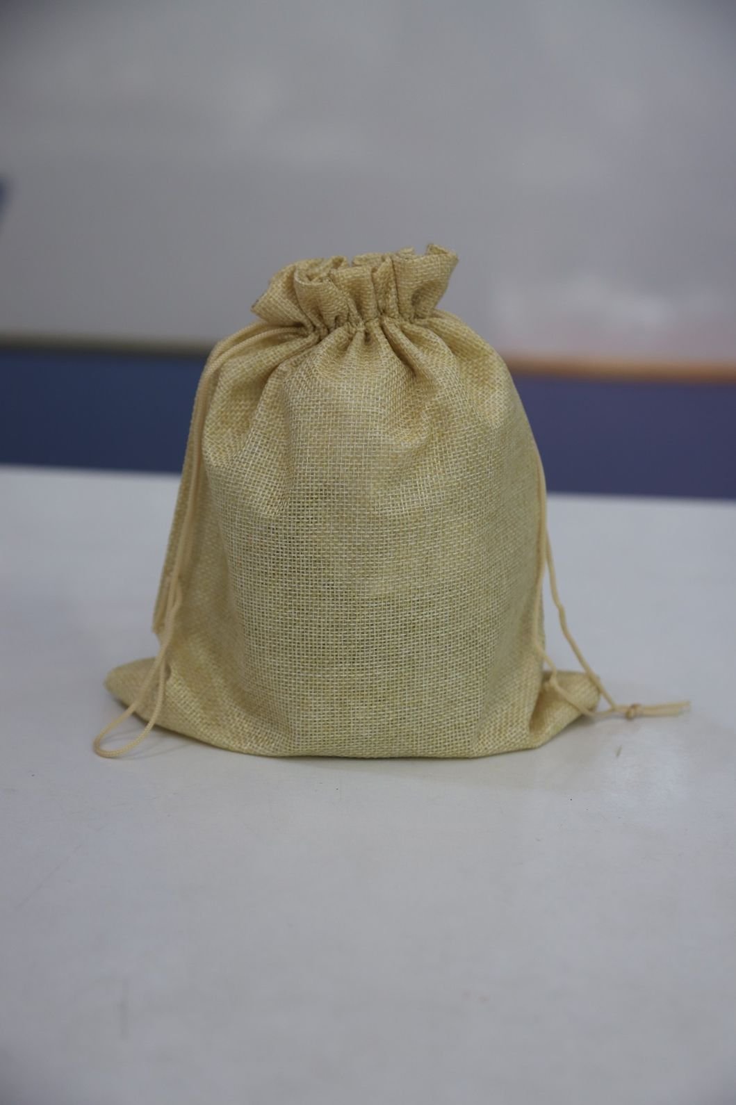 large Jute finish potli bag