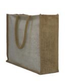 Natural jute shopping bag