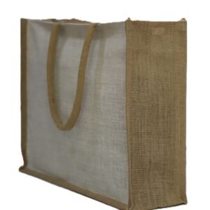 Natural jute shopping bag