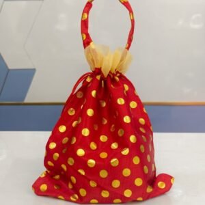 Designer potli bag with handle