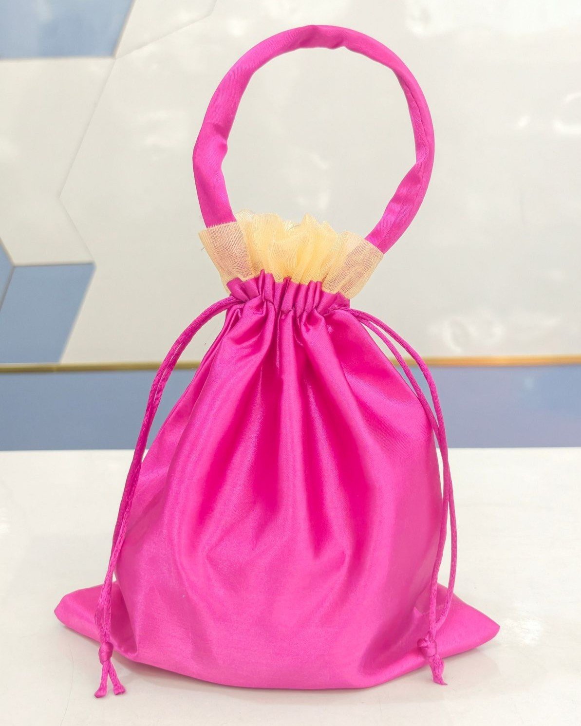 Designer Potli Bag with handle - Image 4