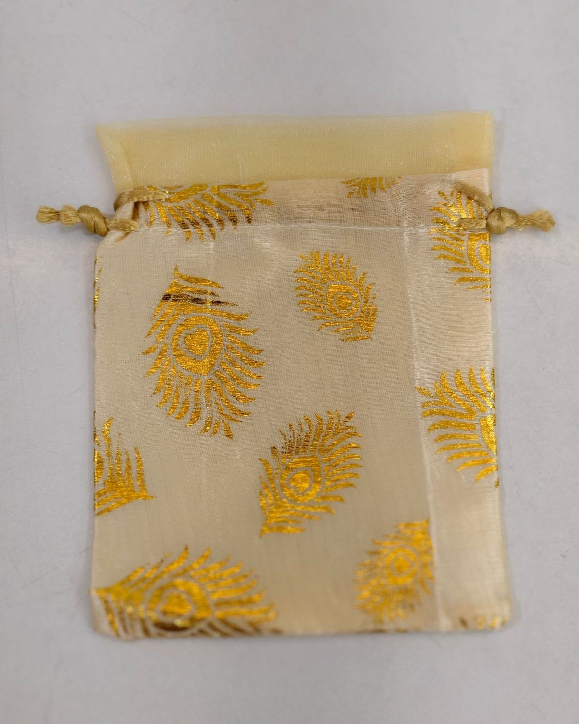 Designer Silk Potli Bag 6" - Image 4